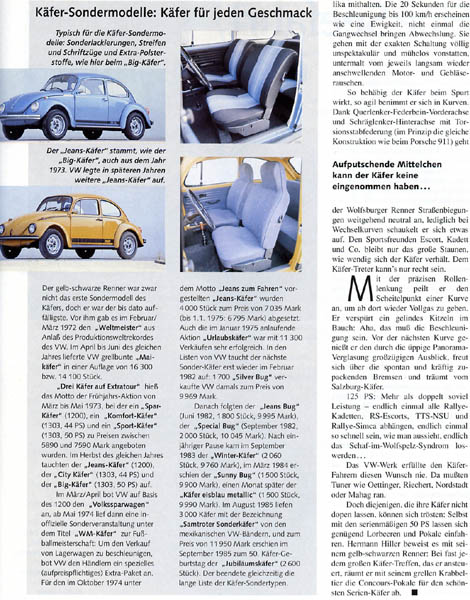Magazine allemand Motor Klassik