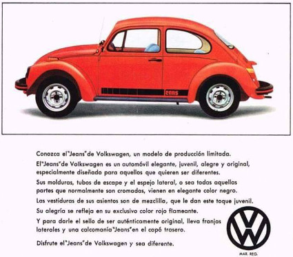 Brochure Jeans Rouge