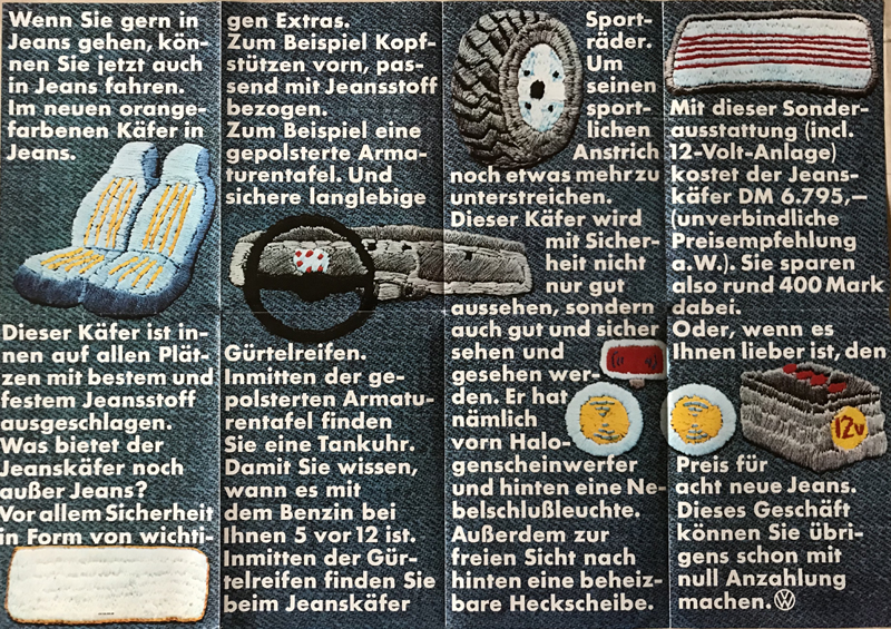 Pub Jeans 75 Allemagne