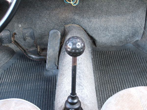 Levier boule de golf